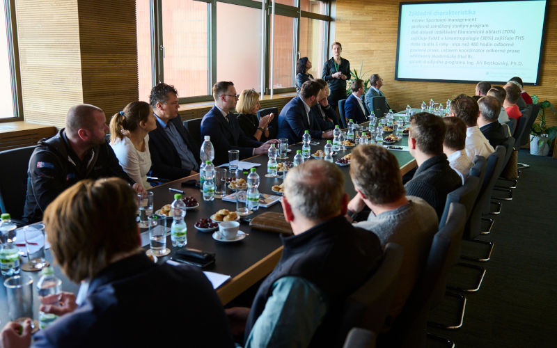 Představení projektu nového studijního oboru Sportovní managment na Fakultě Managmentu a Ekonomiky na Univerzitě Tomáše Bati ve Zlíně